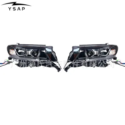 LED Headlight Assembly for 2018-2020 Toyota Land Cruiser Prado FJ150 Clear Lens Replacement LED Headlight Assembly for 2018-2020 Toyota Land Cruiser Prado FJ150 Clear Lens Replacement