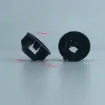 Rear Fender Liner Push-Type Clip Fastener Retainer Kit for Toyota Camry Corolla Crown Highlander Reiz, Replaces 90467-06121 90467-06169