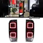LED Tail Light Assembly for Toyota Land Cruiser LC71 LC75 LC78 LC79 2006-2023, Rear Driving Brake Lamp