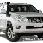 Off-Road Snorkel Kit Matte Black Cold Air Intake System for Toyota Land Cruiser Prado FJ150 LC150