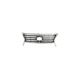 Front Bumper Lower Grille Mesh Insert for 2007 Lexus LX570, Black ABS Plastic Replacement