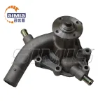 Engine Water Pump Assembly for Toyota Land Cruiser FJ62 4.0L 3F Engine, Replaces SIMIS10513