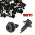 90159-60498 Hex Head Self-Tapping Screws with Washers for Toyota Lexus Fender Bumper (500 Pack)