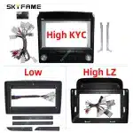 9 Inch Dashboard Radio Fascia Frame Kit for 1998-2003 Toyota Land Cruiser LC100 LX470 Navigation Panel Bezel
