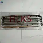 Front Center Radiator Grille Chrome Trim Replacement for 2005 Toyota Land Cruiser FJ100 Series, Replaces 53101-60350