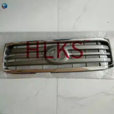 Front Center Radiator Grille Chrome Trim Replacement for 2005 Toyota Land Cruiser FJ100 Series, Replaces 53101-60350 Front Center Radiator Grille Chrome Trim Replacement for 2005 Toyota Land Cruiser FJ100 Series, Replaces 53101-60350