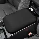 Leather Center Console Armrest Cover for 2024 Toyota Prado LC250, Interior Protective Trim