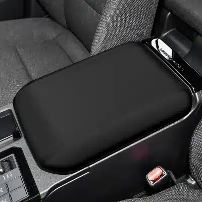 Leather Center Console Armrest Cover for 2024 Toyota Prado LC250, Interior Protective Trim Leather Center Console Armrest Cover for 2024 Toyota Prado LC250, Interior Protective Trim
