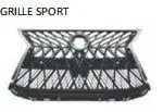 Front Bumper Sport Grille Assembly Replacement for 2016 Lexus LX570, Honeycomb Mesh Style
