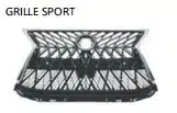 Front Bumper Sport Grille Assembly Replacement for 2016 Lexus LX570, Honeycomb Mesh Style