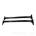Roof Rack Cross Bars Set for 2016-2019 Lexus LX570, Aluminum Luggage Carrier Rail Replacement, Black