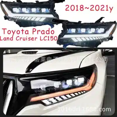 LED Daytime Running Lights Front Bumper Warning Lamp Assembly for Toyota Land Cruiser Prado LC150 2018-2021 LED Daytime Running Lights Front Bumper Warning Lamp Assembly for Toyota Land Cruiser Prado LC150 2018-2021