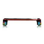 Full-Width Rear LED Tail Light Assembly for 2024 Toyota Prado LC250, Sequential Streamer Turn Signal RGB Strip