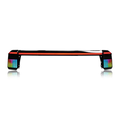 Full-Width Rear LED Tail Light Assembly for 2024 Toyota Prado LC250, Sequential Streamer Turn Signal RGB Strip Full-Width Rear LED Tail Light Assembly for 2024 Toyota Prado LC250, Sequential Streamer Turn Signal RGB Strip
