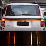 Rear Pillar LED Tail Light Assembly for 2024-2025 Toyota Prado LC250, Sequential Turn Signal & Brake Lamp
