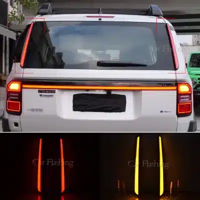 Rear Pillar LED Tail Light Assembly for 2024-2025 Toyota Prado LC250, Sequential Turn Signal & Brake Lamp Rear Pillar LED Tail Light Assembly for 2024-2025 Toyota Prado LC250, Sequential Turn Signal & Brake Lamp