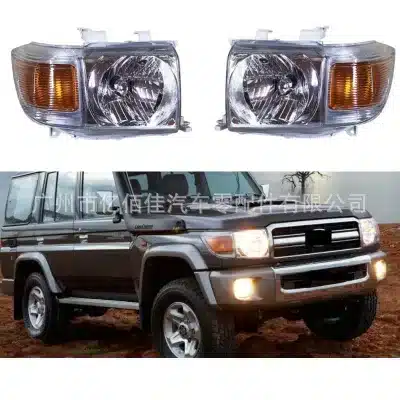 LED Projector Headlights Assembly with DRL for Toyota Land Cruiser LC79 HZJ79 70 Series 1984-2022 LED Projector Headlights Assembly with DRL for Toyota Land Cruiser LC79 HZJ79 70 Series 1984-2022