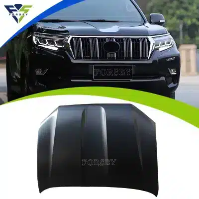 Engine Hood Replacement for Toyota Prado FJ150 2018-2021, Steel Front Bonnet Engine Hood Replacement for Toyota Prado FJ150 2018-2021, Steel Front Bonnet