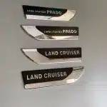 PRADO Side Fender Emblem Side Body Sticker Badge for Toyota Land Cruiser LC200 Accessories
