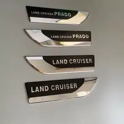 PRADO Side Fender Emblem Side Body Sticker Badge for Toyota Land Cruiser LC200 Accessories PRADO Side Fender Emblem Side Body Sticker Badge for Toyota Land Cruiser LC200 Accessories