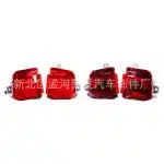 LED Rear Bumper Fog Light Assembly for 2016-2018 Toyota Land Cruiser LC200, Tail Brake Lamp Replacement