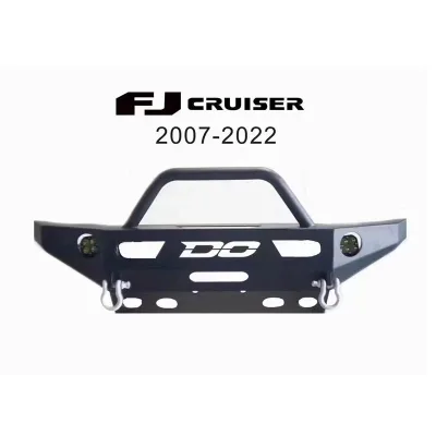 Off-Road Aluminum Alloy Front Bumper with Winch Mount for 2007-2024 Toyota FJ Cruiser Off-Road Aluminum Alloy Front Bumper with Winch Mount for 2007-2024 Toyota FJ Cruiser