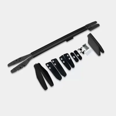 Aluminum Alloy Roof Rack Side Rails Cross Bars Pair for 2003-2009 Toyota Land Cruiser Prado FJ120, Original OE Style Aluminum Alloy Roof Rack Side Rails Cross Bars Pair for 2003-2009 Toyota Land Cruiser Prado FJ120, Original OE Style