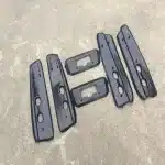 Roof Rack Rubber Base Pad Gasket Set of 6 for 2010-2022 Toyota Land Cruiser Prado FJ150, Black Protective Seal