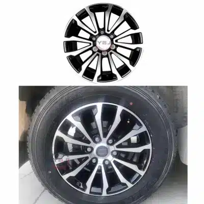 18-Inch Aluminum Alloy Wheel Rim 12-Spoke Design for Toyota Land Cruiser Prado FJ150 2018-2023 18-Inch Aluminum Alloy Wheel Rim 12-Spoke Design for Toyota Land Cruiser Prado FJ150 2018-2023