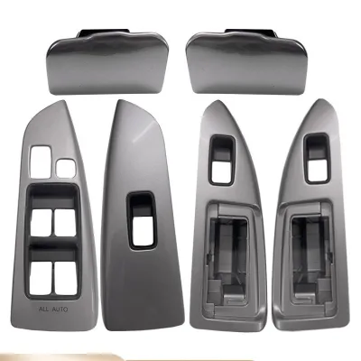 Rear Right Door Window Switch Trim Panel with Ashtray for 2003-2009 Toyota Prado LC120, ABS Interior Cover Rear Right Door Window Switch Trim Panel with Ashtray for 2003-2009 Toyota Prado LC120, ABS Interior Cover