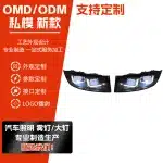 LED Fog Lights with DRL Turn Signal Assembly for 2003-2009 Lexus GX470, Front Bumper Lamps 1 Pair