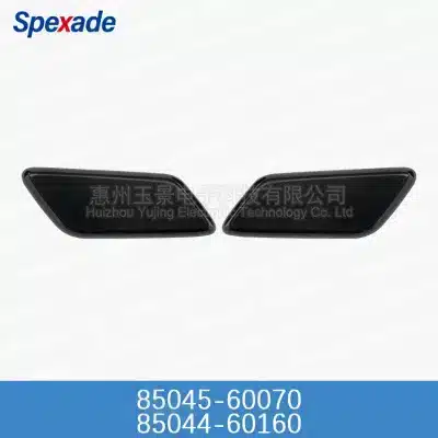 Headlight Washer Nozzle Cover Cap for Toyota Land Cruiser Prado LC150 2017-2021, OEM 85044-60160 85045-60070 Headlight Washer Nozzle Cover Cap for Toyota Land Cruiser Prado LC150 2017-2021, OEM 85044-60160 85045-60070