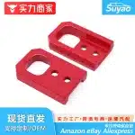 Front Aluminum Alloy Tow Hooks Pair Compatible with 2024-2026 Toyota Tacoma & 2025-2026 4Runner