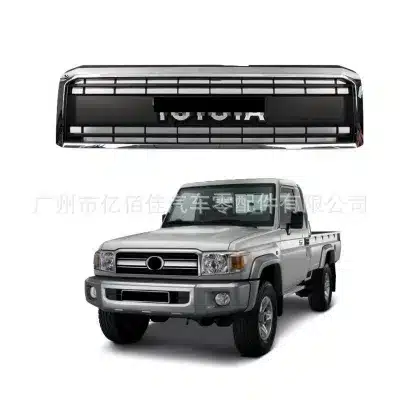 70th Anniversary Edition Front Radiator Grille for Toyota Land Cruiser LC79 FJ76 FJ79 2007-2021, Chrome Finish 70th Anniversary Edition Front Radiator Grille for Toyota Land Cruiser LC79 FJ76 FJ79 2007-2021, Chrome Finish