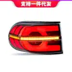 Full LED Rear Taillight Assembly for 2007-2015 Toyota FJ Cruiser, Sequential Turn Signal Smoked Lens