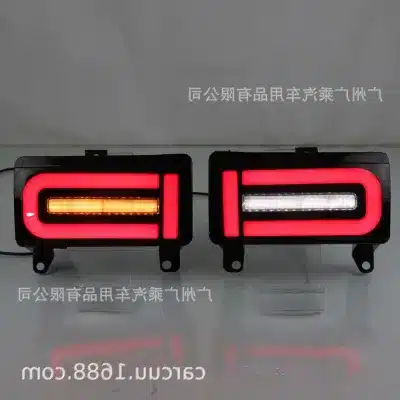 LED Rear Bumper Fog Light Assembly for 2007-2022 Toyota FJ Cruiser, Tail Brake Signal Lamp 12V 12W, Pair LED Rear Bumper Fog Light Assembly for 2007-2022 Toyota FJ Cruiser, Tail Brake Signal Lamp 12V 12W, Pair
