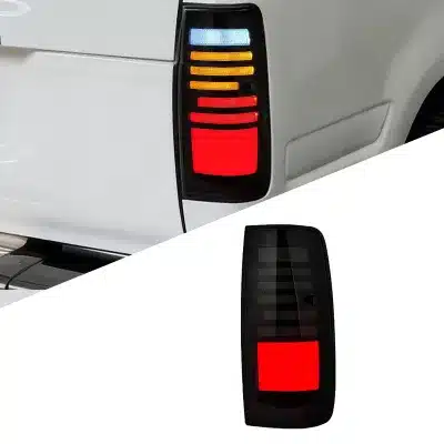 LED Tail Light Assembly for Toyota Land Cruiser LC80, Rear Brake Driving Turn Signal Lamp Replacement LED Tail Light Assembly for Toyota Land Cruiser LC80, Rear Brake Driving Turn Signal Lamp Replacement
