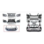 Full Body Kit Conversion Upgrade for 2010-2014 Lexus GX460, 2018 Style Front Bumper and Grille Surround, Unpainted ABS