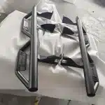 Off-Road Side Steps Rock Sliders Guard Pair for Toyota FJ Cruiser, Heavy Duty Footrests
