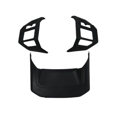 Carbon Fiber Style Steering Wheel Trim U-Shape Frame Cover for 2024 Toyota Land Cruiser Prado LC250, 3-Piece Interior Accessories Carbon Fiber Style Steering Wheel Trim U-Shape Frame Cover for 2024 Toyota Land Cruiser Prado LC250, 3-Piece Interior Accessories