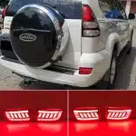 LED Rear Bumper Light Sequential Turn Signal Fog Lamp for Toyota Prado LC120 2700 4000 2003-2009