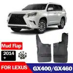 4Pcs Heavy Duty Mud Flaps Splash Guards for 2014-2022 Lexus GX400 GX460, Front and Rear Mudguards