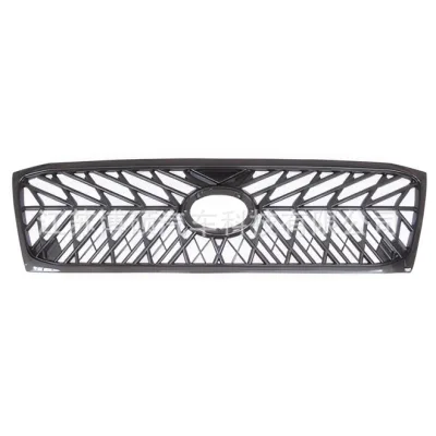 Front Radiator Grille Chrome/Black Replacement for 2006 Toyota Land Cruiser LC100 Series Front Radiator Grille Chrome/Black Replacement for 2006 Toyota Land Cruiser LC100 Series