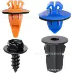 58Pcs Car Retainer Clips Kit, Nylon Bumper Fender Push Pin Rivets for Toyota RAV4 and FJ Cruiser