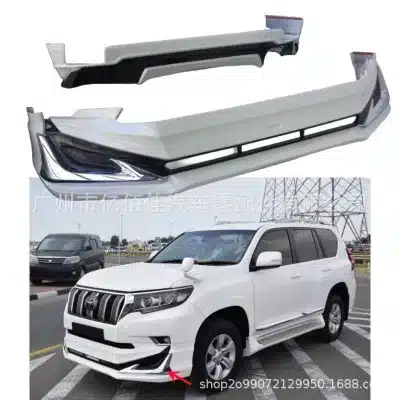Mona Lisa Edition Full Body Kit for Toyota Prado FJ150 2018-2021, ABS Front and Rear Bumper Surround Set Mona Lisa Edition Full Body Kit for Toyota Prado FJ150 2018-2021, ABS Front and Rear Bumper Surround Set