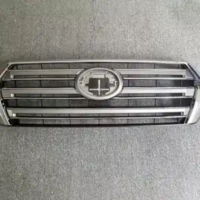 Front Bumper Upper Grille Intake Replacement for Toyota Land Cruiser LC200 2008-2021, Chrome & Grey Finish Front Bumper Upper Grille Intake Replacement for Toyota Land Cruiser LC200 2008-2021, Chrome & Grey Finish