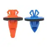 Rear Wheel Arch Fender Flare Retainer Clips for Toyota Highlander FJ Cruiser 4Runner, Orange Nylon Fasteners