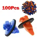 100pcs Fender Flare & Bumper Clip Fasteners 75495-35010 75397-35010 for Toyota Tacoma FJ Cruiser RAV4