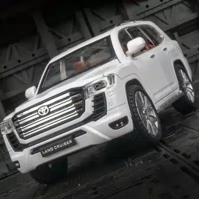 1:24 Scale Toyota Land Cruiser LC300 Die-Cast Alloy Model Car, Off-Road Simulation Toy with Sound and Light 1:24 Scale Toyota Land Cruiser LC300 Die-Cast Alloy Model Car, Off-Road Simulation Toy with Sound and Light