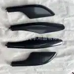 Roof Rack Rail End Cap Cover Mid-Section for Toyota Land Cruiser FJ100 LC100 LX470, ABS Material